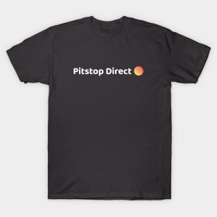 Pitstop Direct Line white T-Shirt